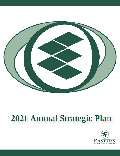 2021-Strategic-Plan-Cover 2021 Strategic Plan Cover, image of Eastern logo in "The Incredibles" movie logo style