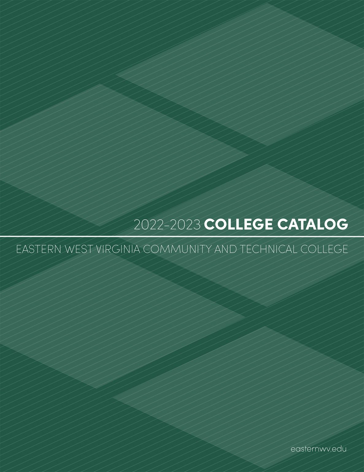 Catalog Eastern West Virginia Community and Technical College