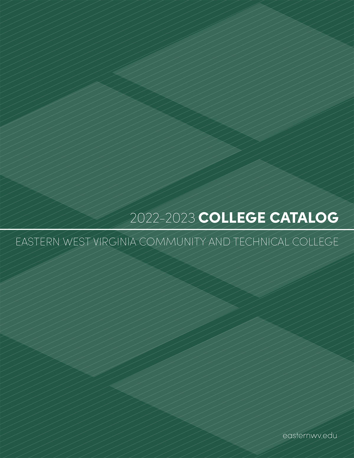 Catalog Eastern West Virginia Community and Technical College