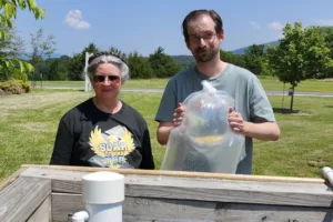 portrait of a man and woman